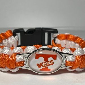 Tennessee Volumeters NCAA "VOLS" Paracord Bracelet NEW